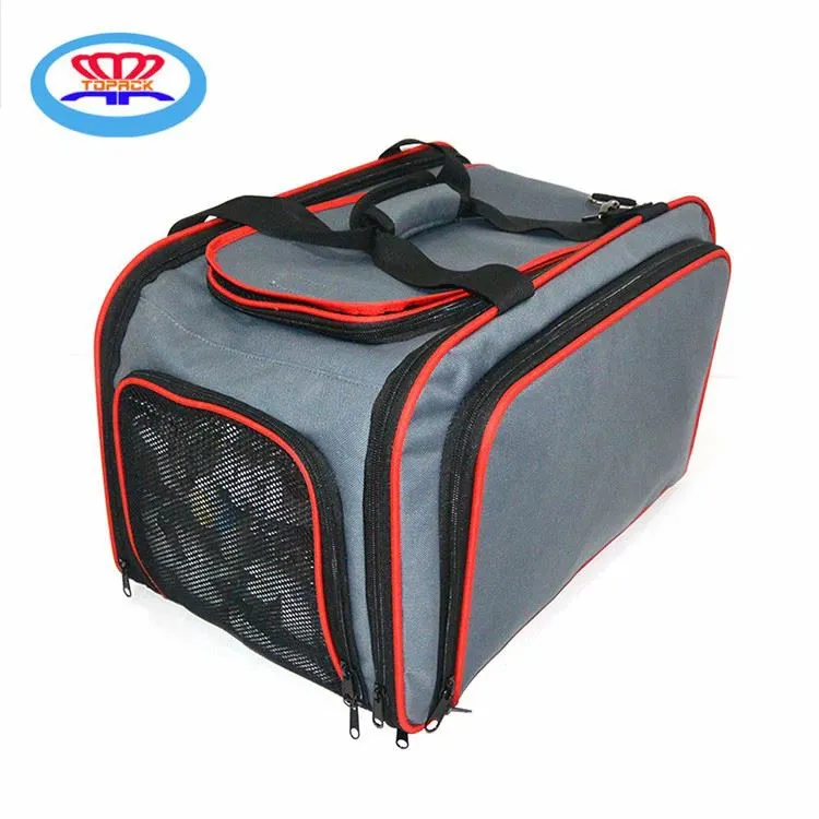 Επεκτάσιμος μεταφορέας σκύλων ταξιδιού